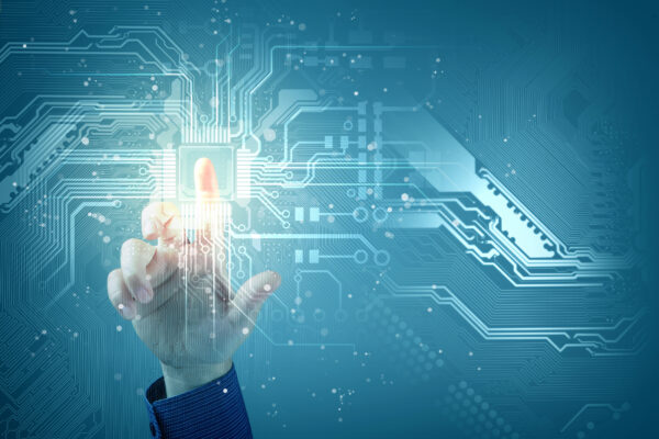 hands pointing to circuits signifying choosing the right managed services provider for a company